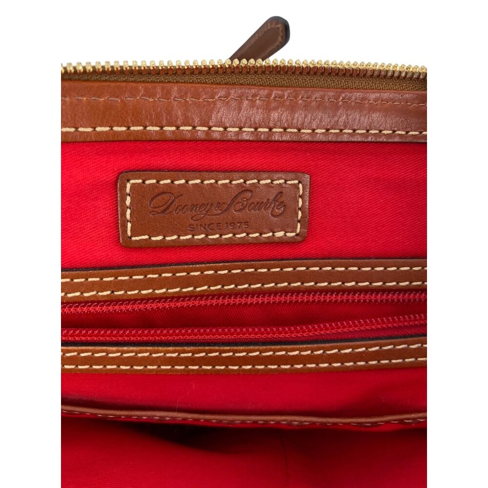 Dooney & Bourke Pebbled Leather Satchel Shoulder Strap Large - Picture 4 of 8